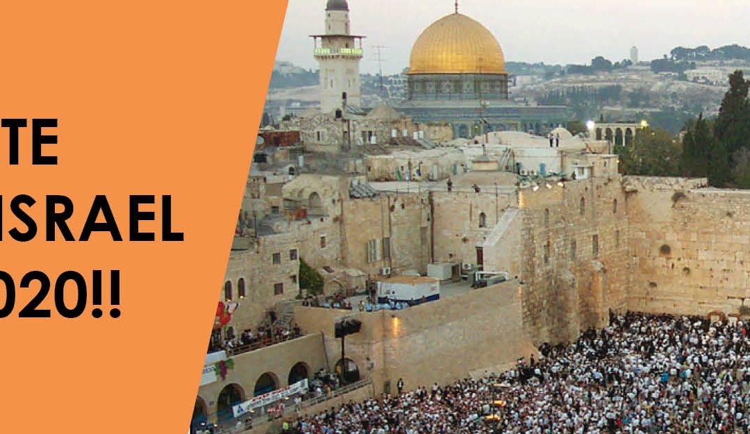 Marla’s Minute ACE goes to Israel Oct 19 – 27, 2020!!