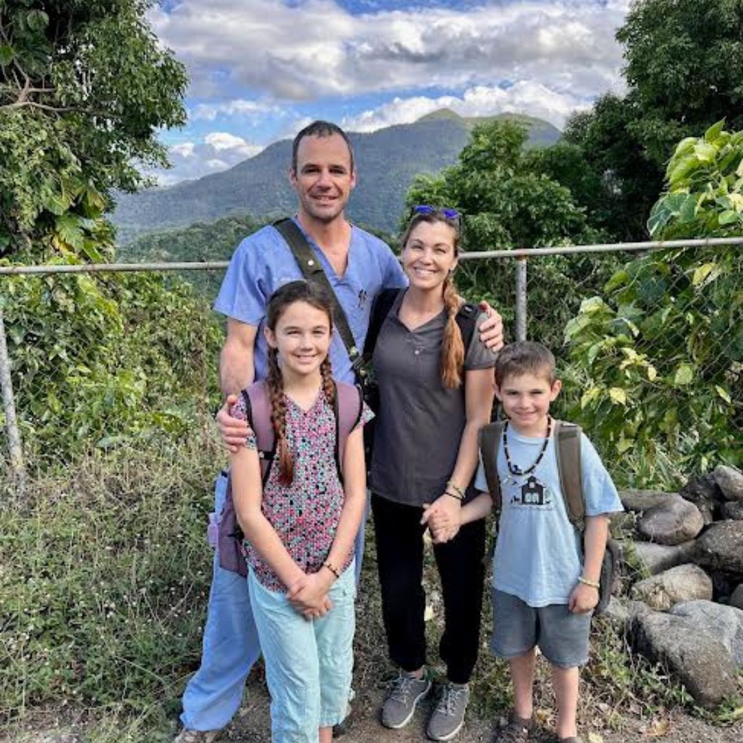 Family on mission in Jamaica