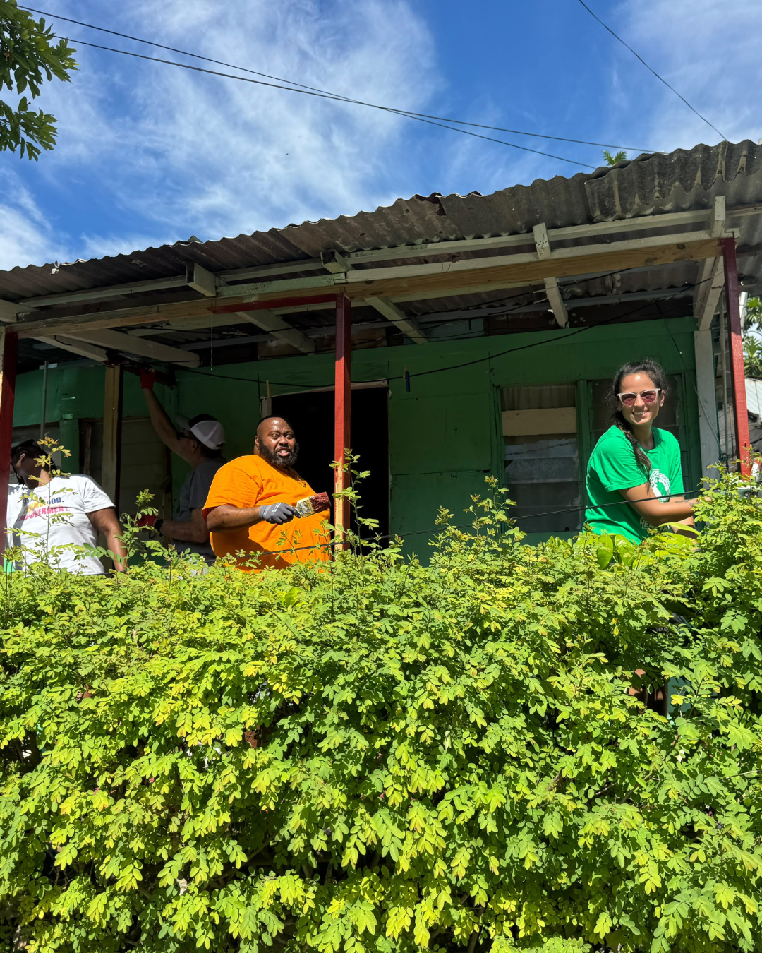 Building a New Porch For an Elder in the Community
