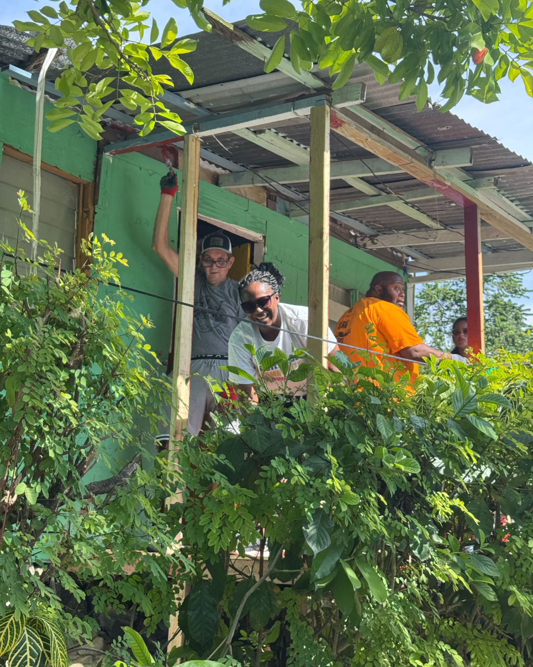 Building a New Porch For an Elder in the Community