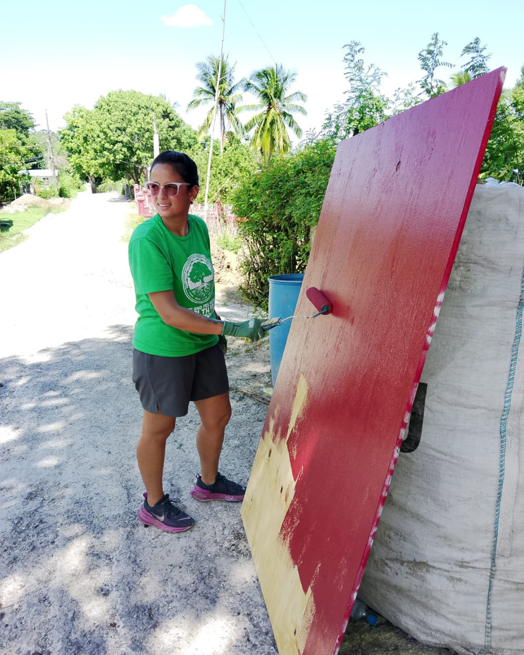 Building a New Porch For an Elder in the Community