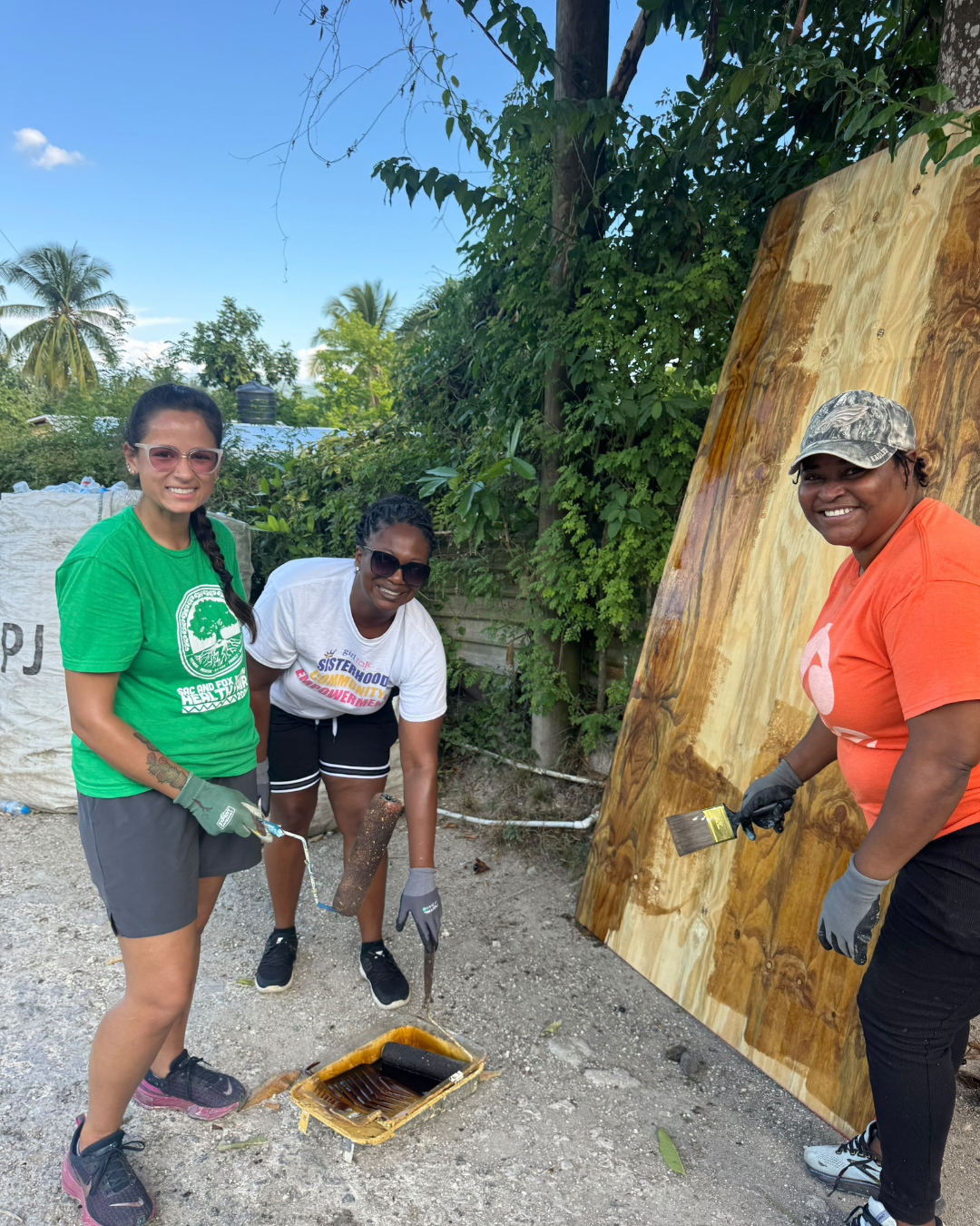 Building a New Porch For an Elder in the Community
