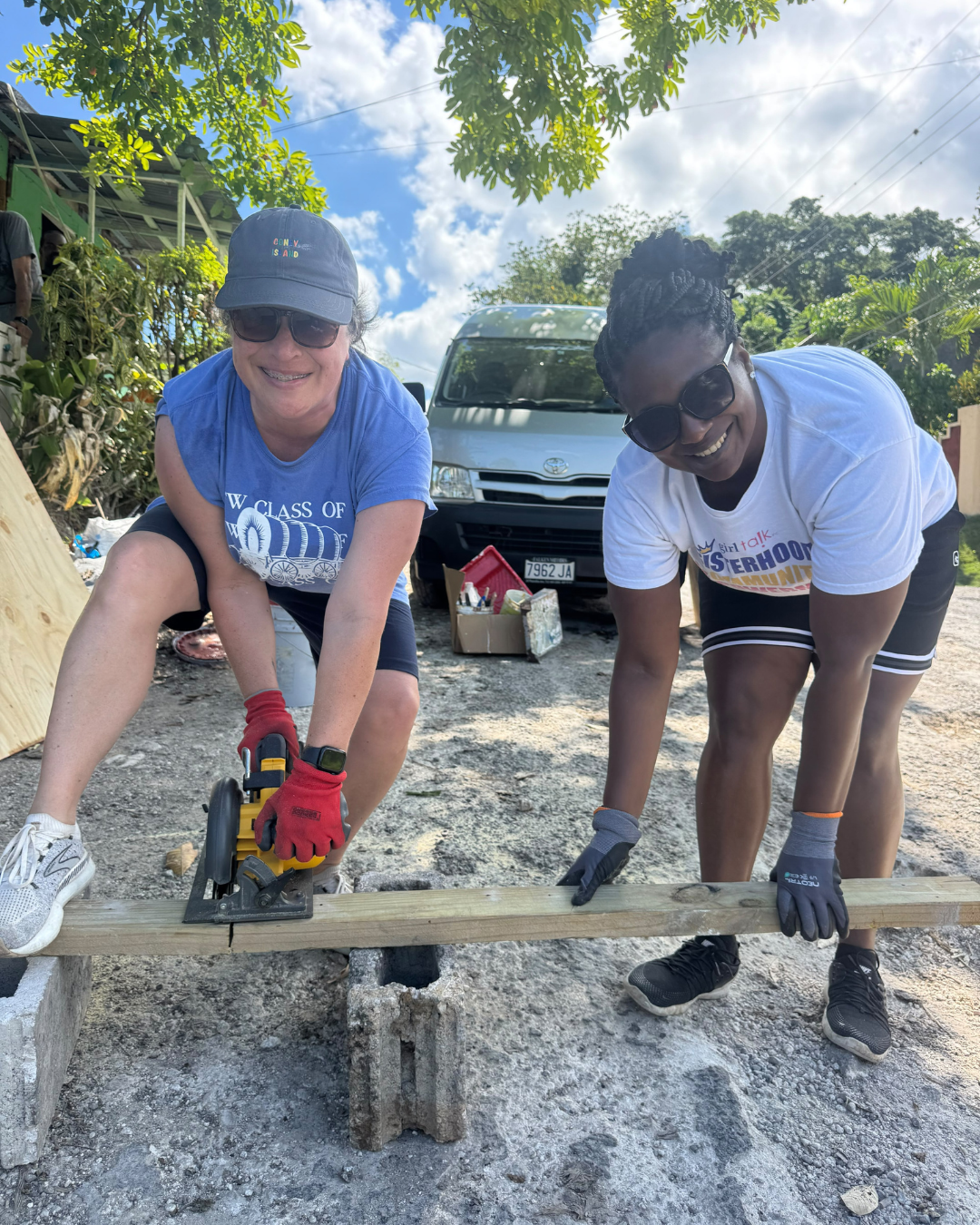 Building a New Porch For an Elder in the Community